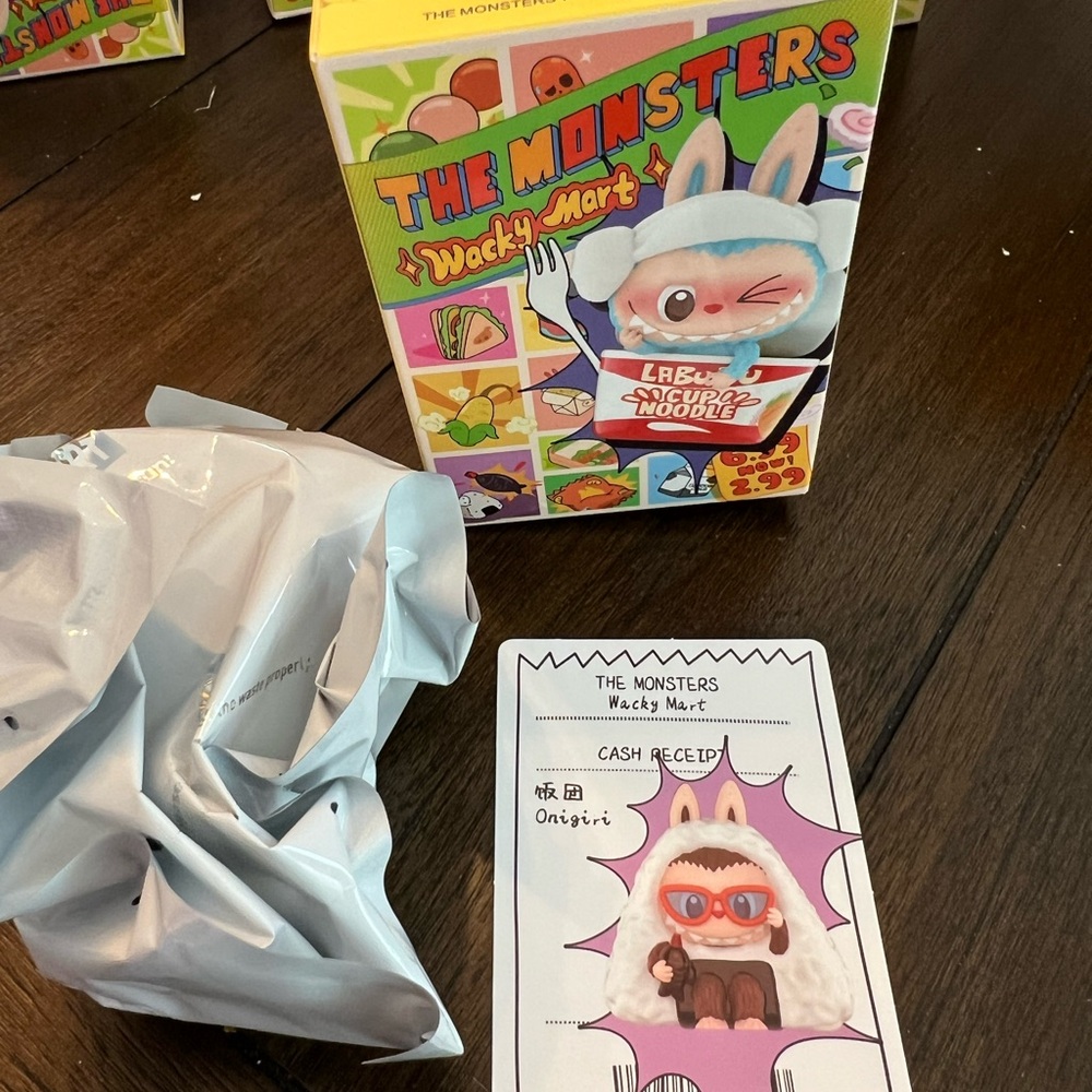 Onigiri - The Monsters Wacky Mart Figures - Labubu